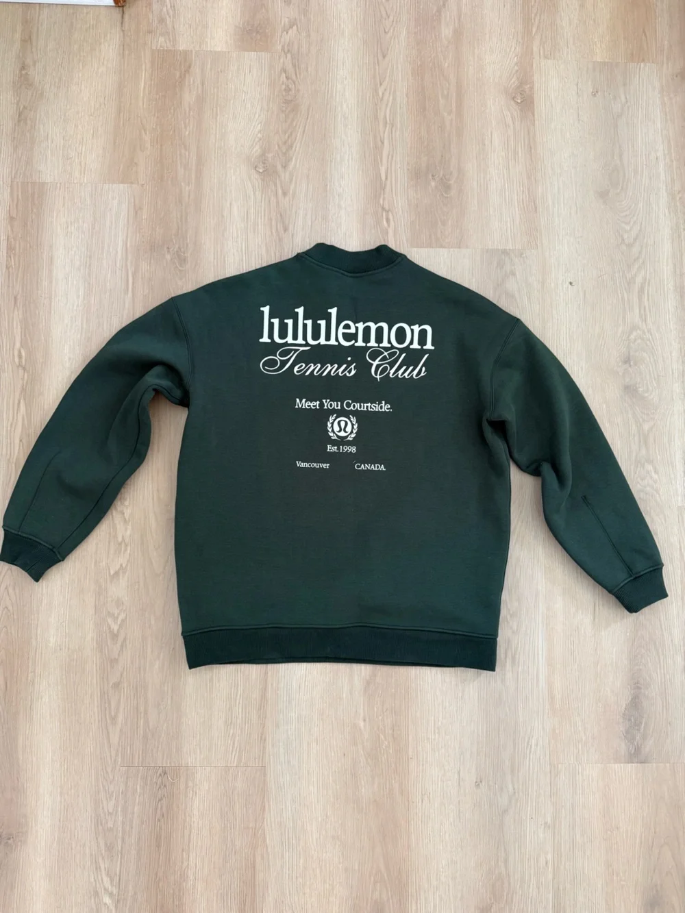 Lululemon Heavyweight Fleece Pullover *Tennis Club